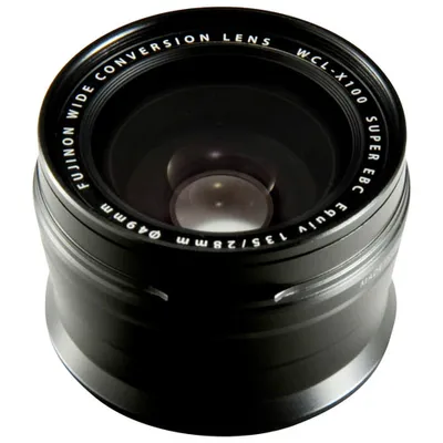 Fujifilm X Wide Angle Conversion Lens for X100/X100S - Black