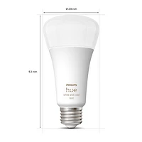 Philips Hue A21 Smart LED Light Bulb - White & Colour Ambiance