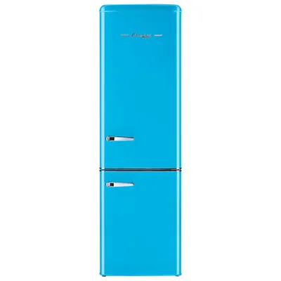 Unique Retro 22" 8.7 Cu. Ft. Bottom Freezer Refrigerator (UGP-275L) - Robin Egg Blue