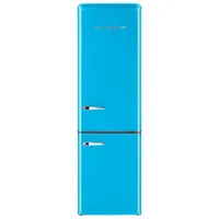 Unique Retro 22" 8.7 Cu. Ft. Bottom Freezer Refrigerator (UGP-275L) - Robin Egg Blue