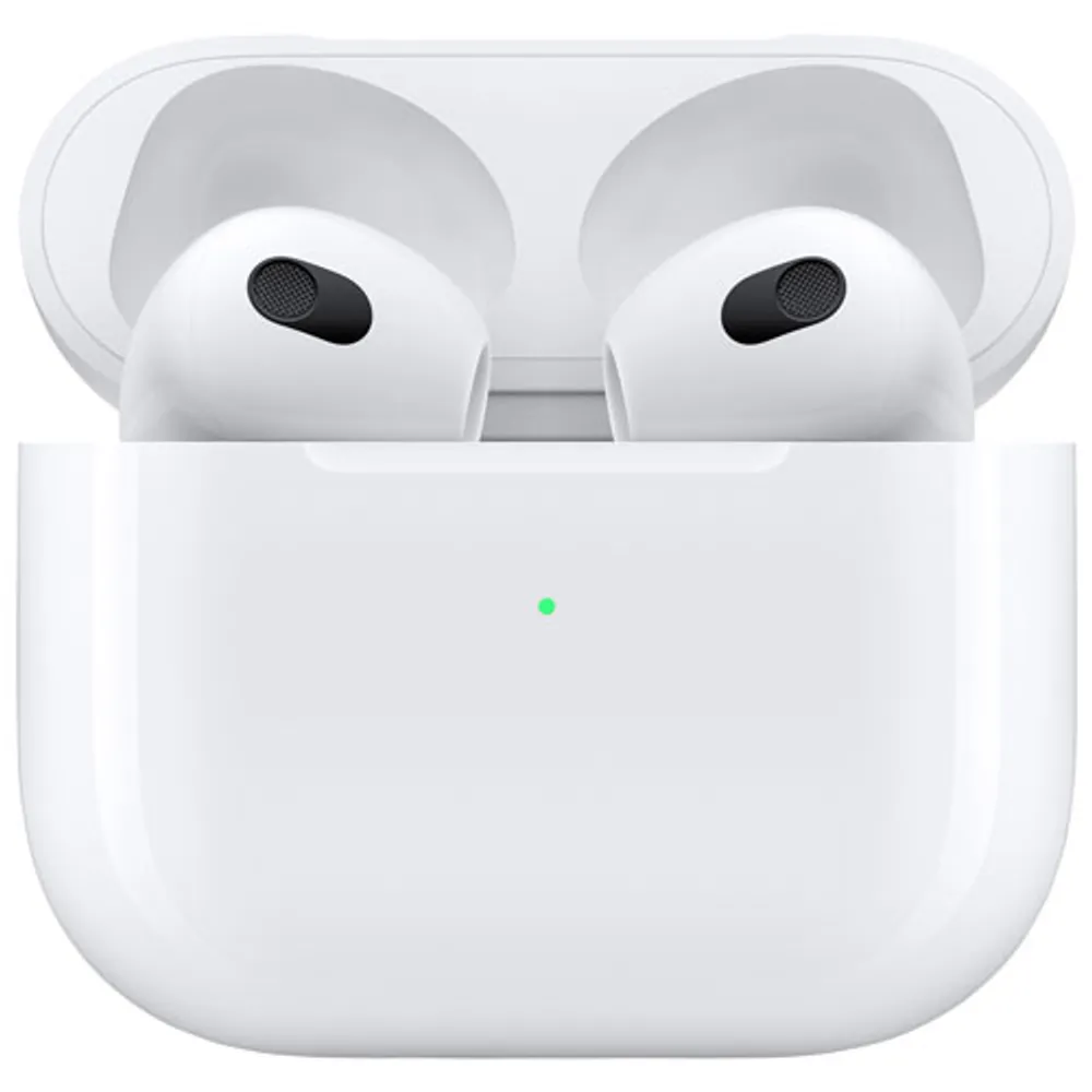 Apple AirPods (3rd generation) In-Ear True Wireless Earbuds with MagSafe Charging Case - White