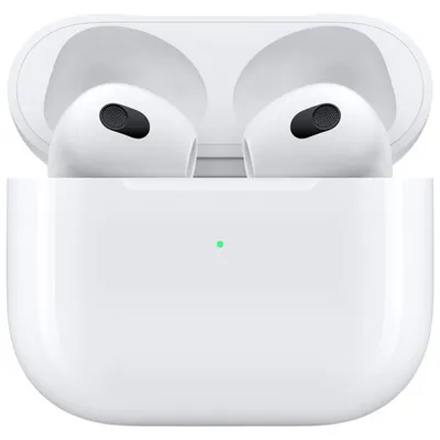 Apple AirPods (3rd generation) In-Ear True Wireless Earbuds with MagSafe Charging Case - White