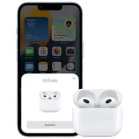 Apple AirPods (3rd generation) In-Ear True Wireless Earbuds with MagSafe Charging Case - White