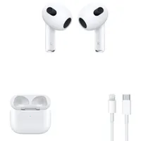 Apple AirPods (3rd generation) In-Ear True Wireless Earbuds with MagSafe Charging Case - White