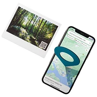 Imprimante de téléphone intelligent Instax Link Wide de Fujifilm - Gris moka