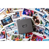 Imprimante de téléphone intelligent Instax Link Wide de Fujifilm - Gris moka