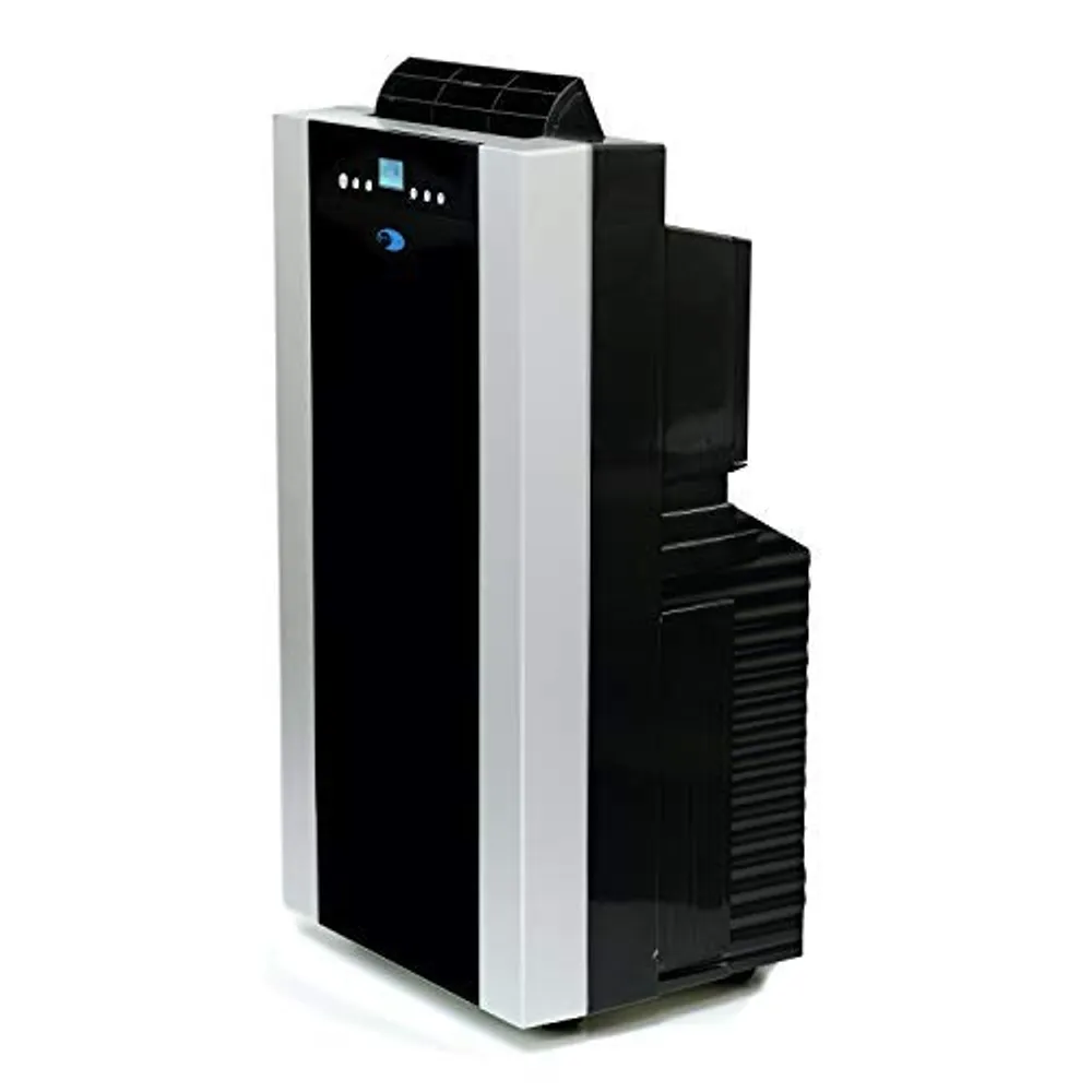 14,000 BTU Cool, 13,000 BTU Heat, 10,000 BTU (SACC/CEC) Cool Portable Air  Conditioner, Dehumidifier and Remote, White