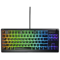 SteelSeries Apex 3 TKL Backlit Mechanical Tactile Gaming Keyboard