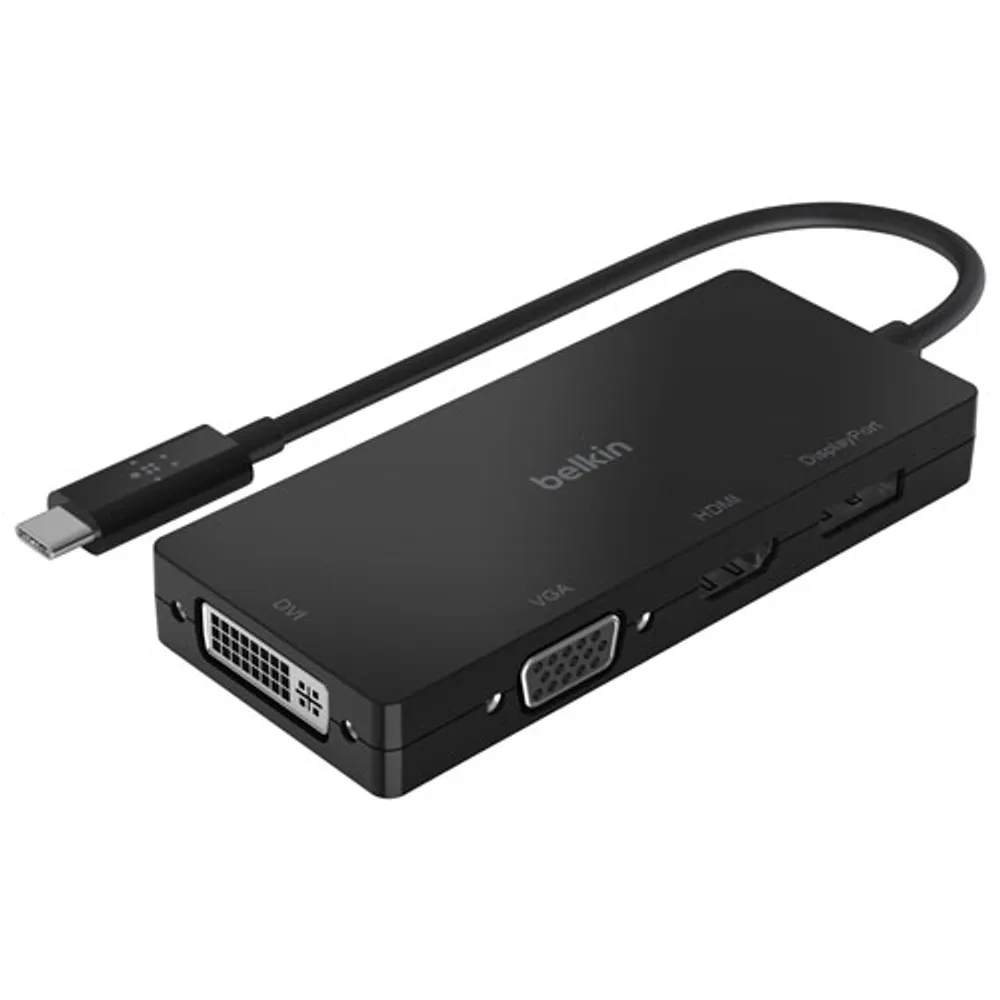 Belkin CONNECT USB-C Video Adapter (AVC003BTBK)