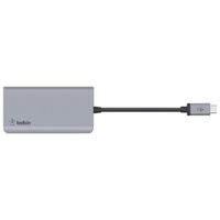 Belkin CONNECT 4-in-1 USB-C Hub with Power Delivery (AVC006BTSGY)