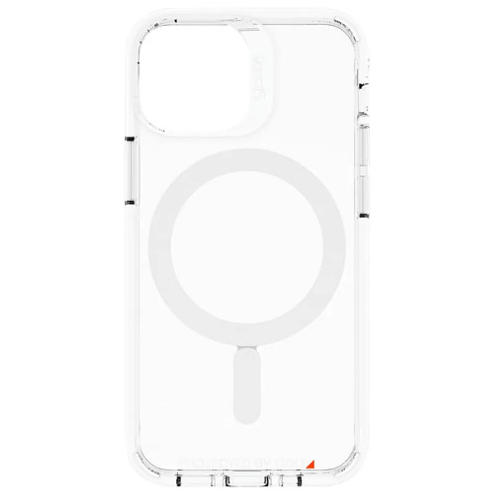 Gear4 Crystal Palace D3O Fitted Hard Shell Case with MagSafe for iPhone 13 mini - Clear