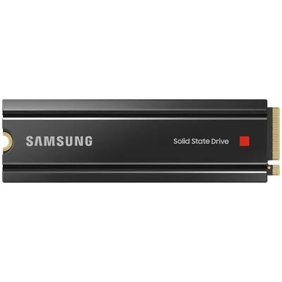 Disque SSD interne NVMe PCIe 980 PRO Heatsink de 2 To de Samsung (MZ-V8P2T0CW)