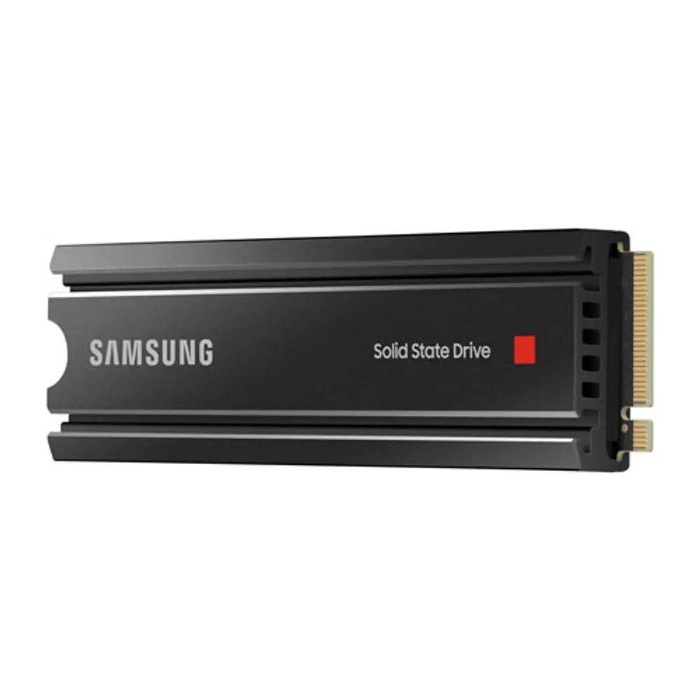 Disque SSD interne NVMe PCIe 980 PRO Heatsink de 2 To de Samsung (MZ-V8P2T0CW)