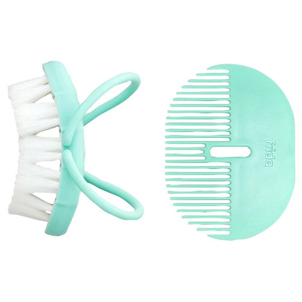 Fridababy Head Hugging Hair Brush & Comb Set (NF037)