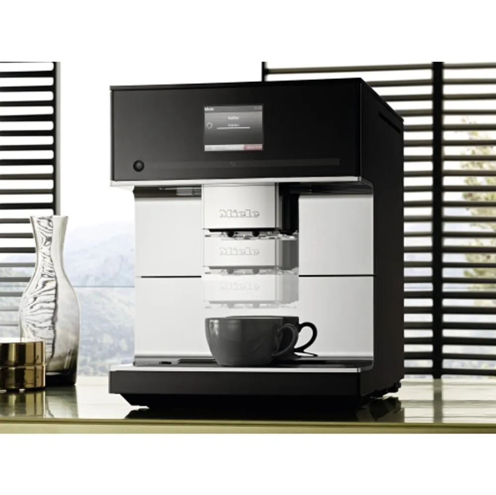 Miele cm 7750 CoffeeSelect Obsidian Black Countertop Coffee Machine