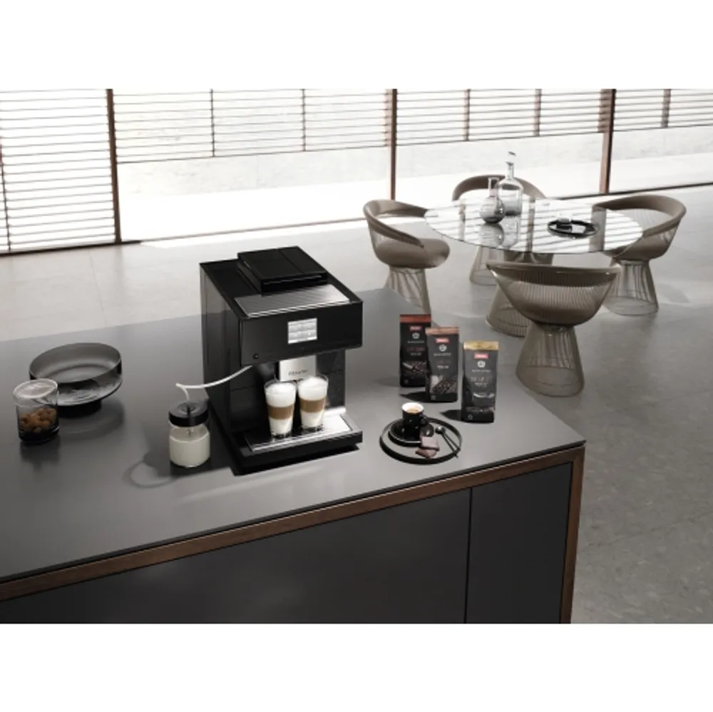 Miele cm 7750 CoffeeSelect Obsidian Black Countertop Coffee Machine