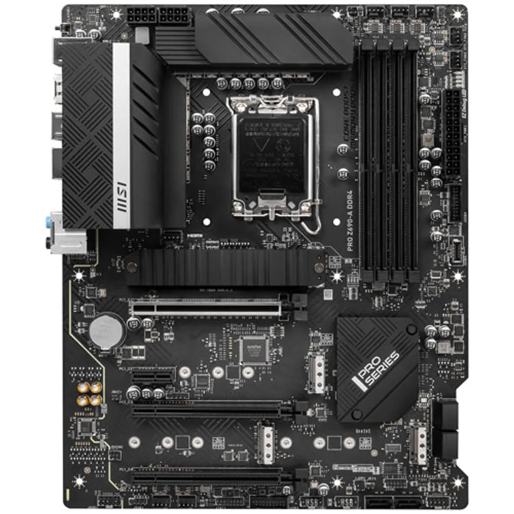 MSI PRO Z690-A DDR4 ATX LGA 1700 DDR4 Motherboard for 12th Gen Intel CPUs