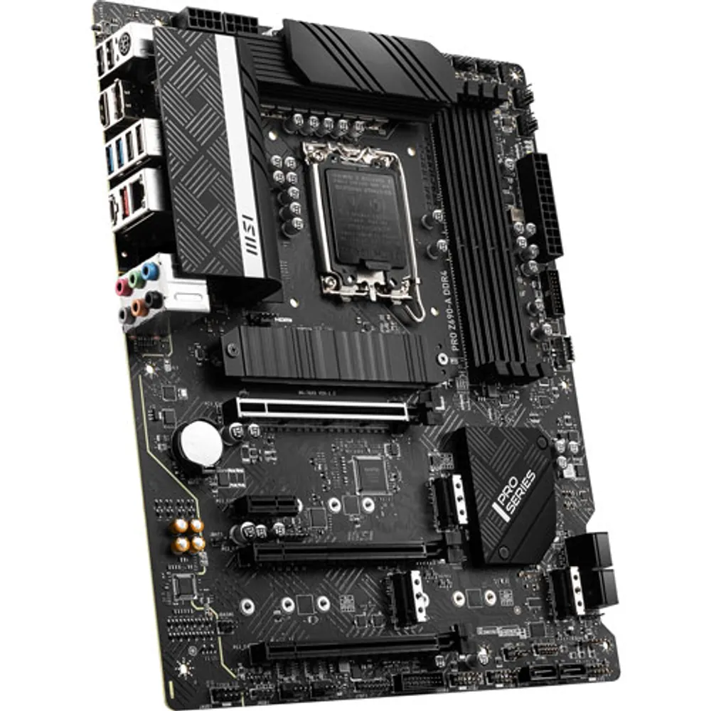 MSI PRO Z690-A DDR4 ATX LGA 1700 DDR4 Motherboard for 12th Gen Intel CPUs