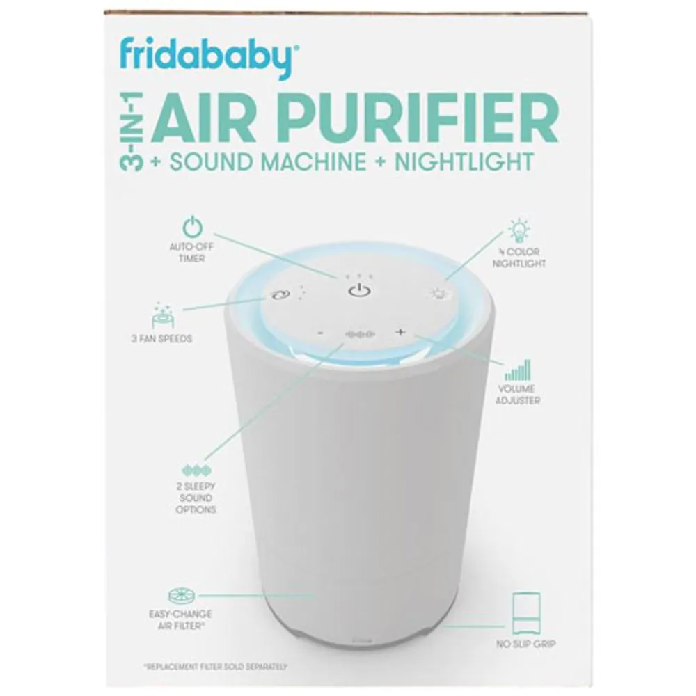 Fridababy 3-in-1 Air Purifier, Sound Machine & Nightlight