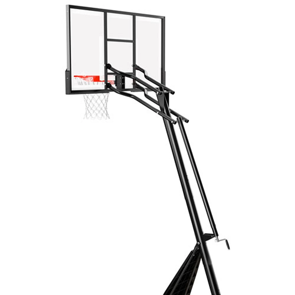 Spalding Ultimate Hybrid 60" Portable Basketball System