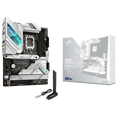 ASUS ROG Strix Z690-A Gaming Wi-Fi D4 ATX LGA 1700 DDR4 Motherboard for 12th Gen Intel CPUs