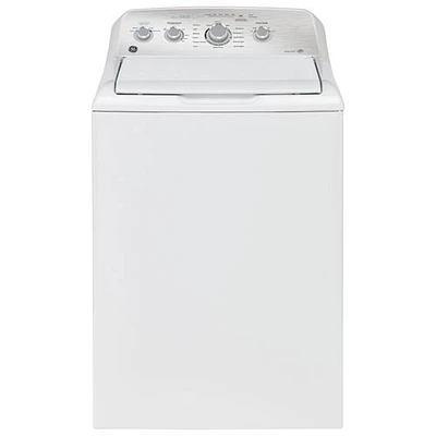 GE 4.9 Cu. Ft. High Efficiency Top Load Washer (GTW451BMRWS) - White - Open Box - Perfect Condition