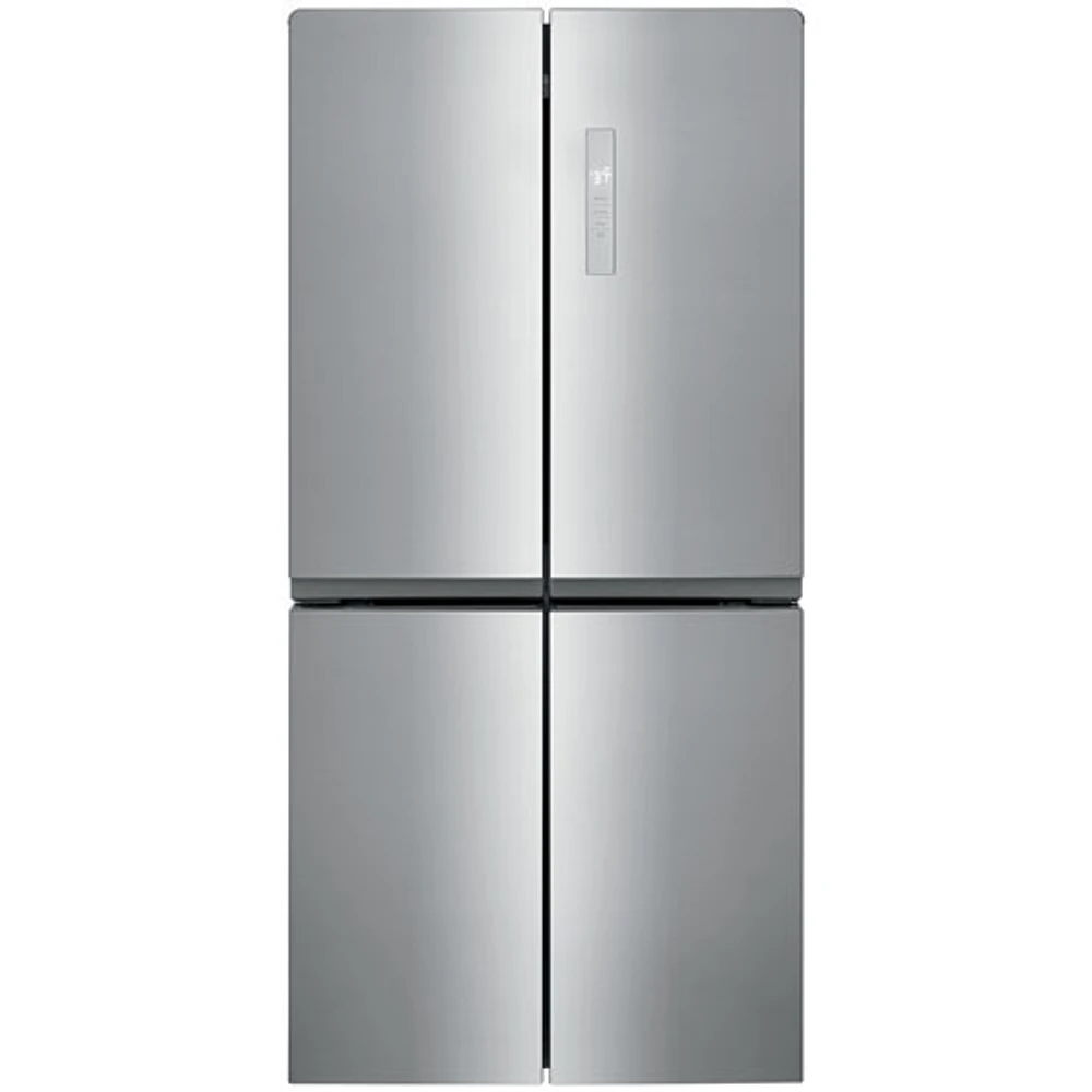 Frigidaire 33" 17.4 Cu. Ft. French Door Refrigerator (FRQG1721AV) - Steel - Open Box - Scratch & Dent