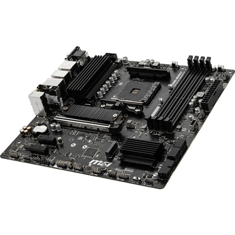 MSI B550M PRO-VDH WIFI Micro-ATX LGA AM4 DDR4 Motherboard for AMD Ryzen 3000/5000 Series CPUs