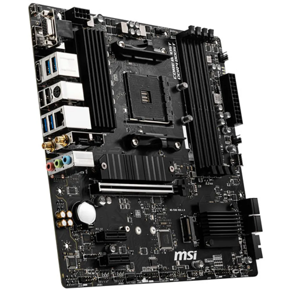 MSI B550M PRO-VDH WIFI Micro-ATX LGA AM4 DD4 Motherboard for AMD Ryzen 3000/5000 Series CPUs