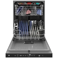 GE 24" 50dB Built-In Dishwasher with Third Rack (GDP630PGRWW) - White