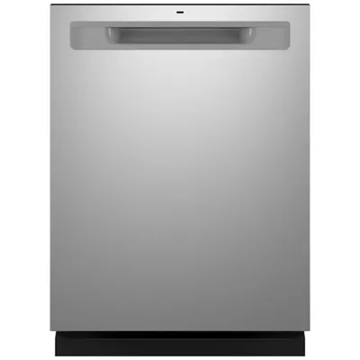 GE 24" 50dB Built-In Dishwasher with Third Rack (GDP630PYRFS) - Stainless Steel