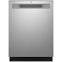 GE 24" 50dB Built-In Dishwasher with Third Rack (GDP630PYRFS) - Stainless Steel