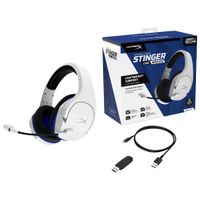 Hyperx Cloud Stinger Core Wireless Gaming Headset for PS5/PS4 - White