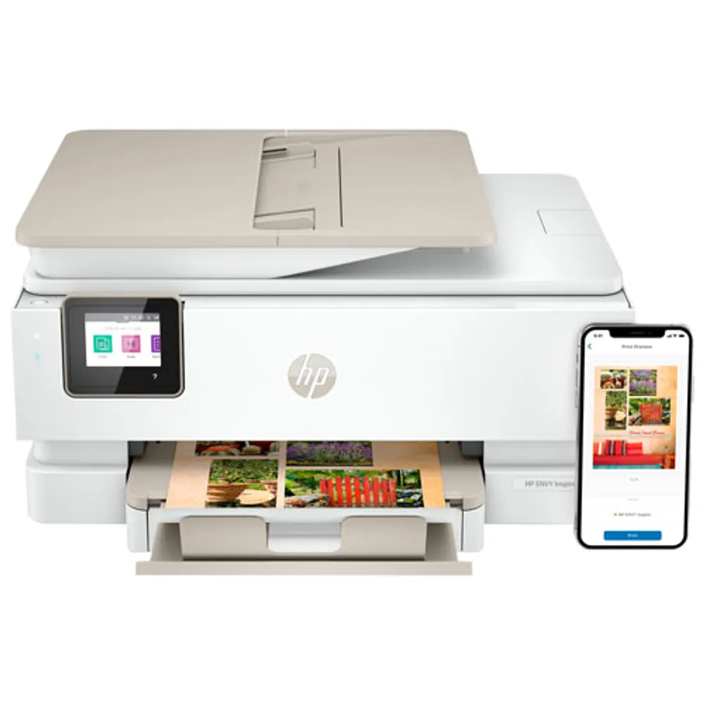 HP ENVY Inspire 7955e Wireless All-In-One Inkjet Printer - HP Instant Ink 3-Month Free Trial Included*