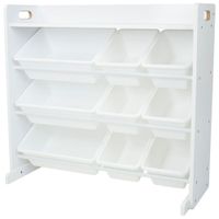 Humble Crew Cambridge 9-Bin Toy Organizer - White