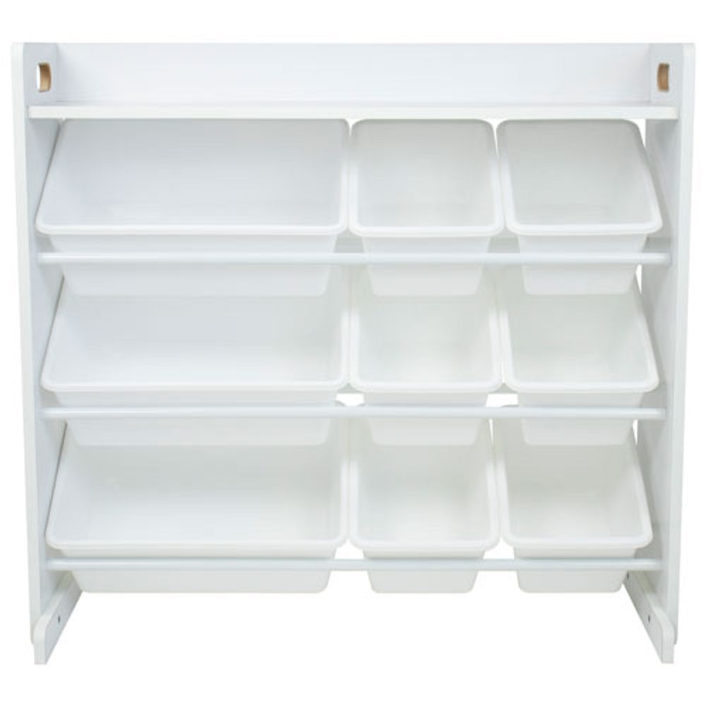 Humble Crew Cambridge 9-Bin Toy Organizer - White