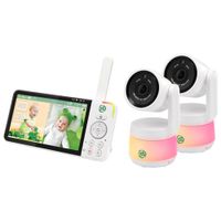 LeapFrog 5" Video Baby Monitor w/ 2 Cameras, Colour Night Vision & Zoom/Pan/Tilt (LF925-2HD)