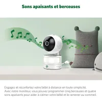 LeapFrog 7" Video Baby Monitor w/ Colour Night Vision, Zoom/Pan/Tilt, & 2-Way Audio (LF920HD)