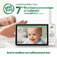 LeapFrog 7" Video Baby Monitor w/ Colour Night Vision, Zoom/Pan/Tilt, & 2-Way Audio (LF920HD)