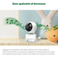 LeapFrog 5" Video Baby Monitor w/ Colour Night Vision, Zoom/Pan/Tilt, & 2-Way Audio (LF915HD)