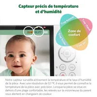 LeapFrog 5" Video Baby Monitor w/ Colour Night Vision, Zoom/Pan/Tilt, & 2-Way Audio (LF915HD)