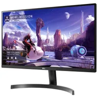 LG 27" 1440p QHD 75Hz 5ms GTG IPS HDR10 LED FreeSync Monitor (27QN600) - Black