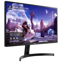 LG 27" 1440p QHD 75Hz 5ms GTG IPS HDR10 LED FreeSync Monitor (27QN600) - Black