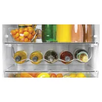 GE 24" 11.9 Cu. Ft. Bottom Freezer Refrigerator (GLE12HSPSS) - Stainless Steel