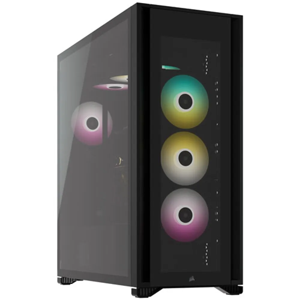 Corsair iCUE 7000X RGB Full-Tower ATX Computer Case - Black