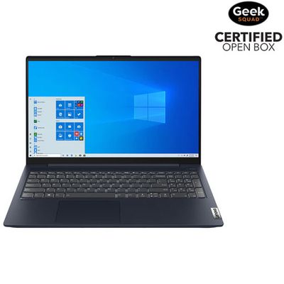 Open Box - Lenovo IdeaPad 5 15.6" Laptop - Abyss Blue (AMD Ryzen 7 5700U/512GB SSD/16GB RAM/Windows 11)