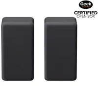 Sony SARS3S 100-Watts Wireless Bookshelf Speaker - Pair - Black - Open Box