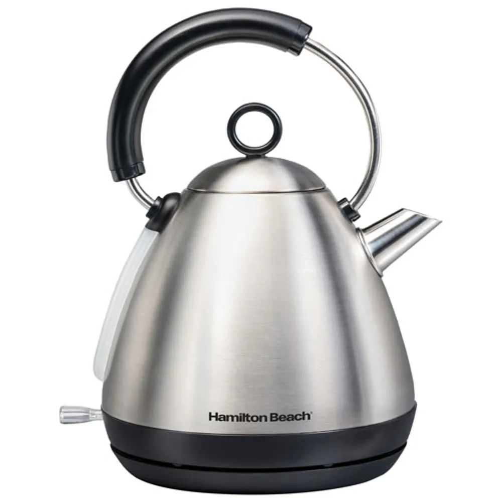 Hamilton Beach 1.7 L Stainless Steel Electric Kettle with LED Light Ring -  Macy's