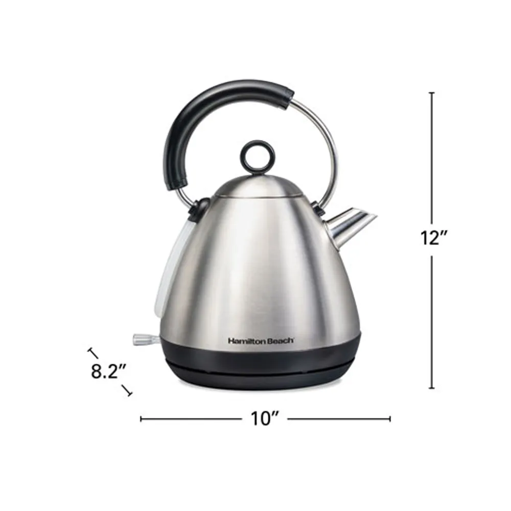 Hamilton Beach Dome Electric Kettle - 1.7L - Stainless Steel