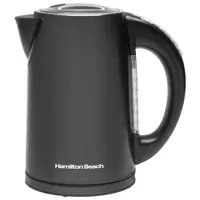 Bouilloire électrique à température variable de Hamilton Beach - 1,7 L - Gris